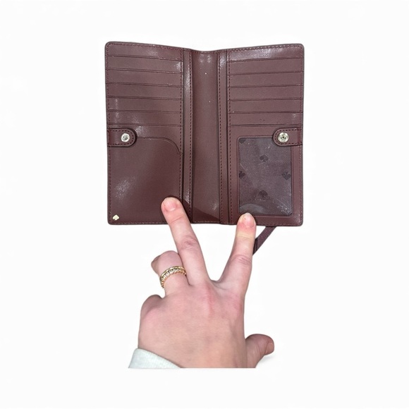 Kate Spade Burgundy Wallet - Picture 5 of 5